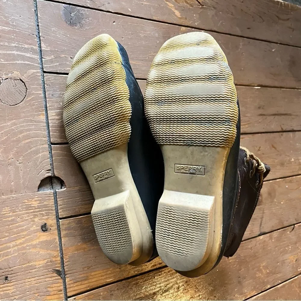 Sperry Leather Upper Duck Boots